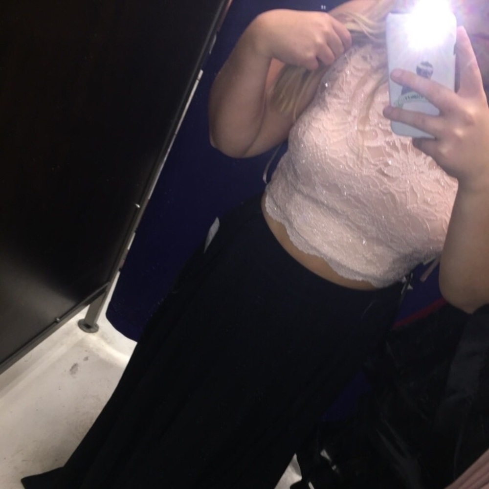 Two Piece Prom Dress
